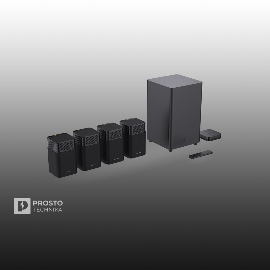 Саундбар Hisense HT SATURN 4.1.2 Black